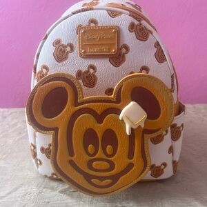 Loungefly - Mickey Mouse Backpack.  Disney Parks, sold out, Foodie Collection